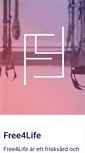 Mobile Screenshot of free4life.se